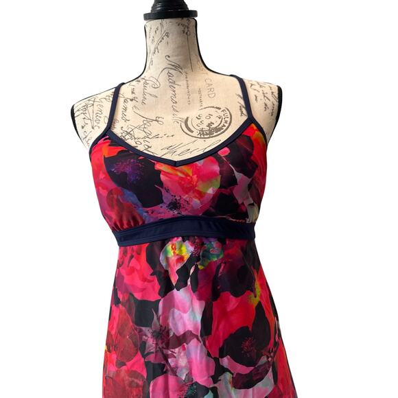Athleta Floral Mystique Shorebreak Racerback Dress Size S - Picture 2 of 14